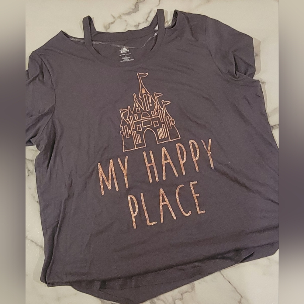 Disney - My Happy Place tee - Sz 1x
